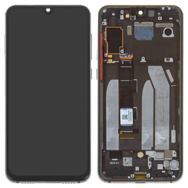 Lcd compatible with xiaomi mi 9 se black with touchscreen with frame original change glass