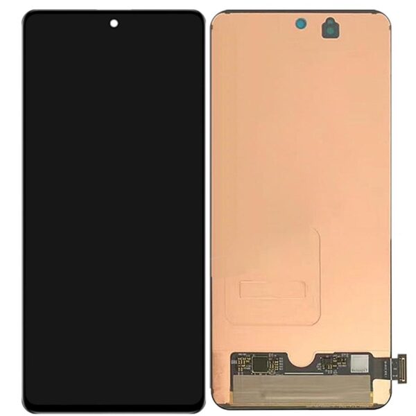 Lcd with touch screen for samsung galaxy m51 black by maxbhi com