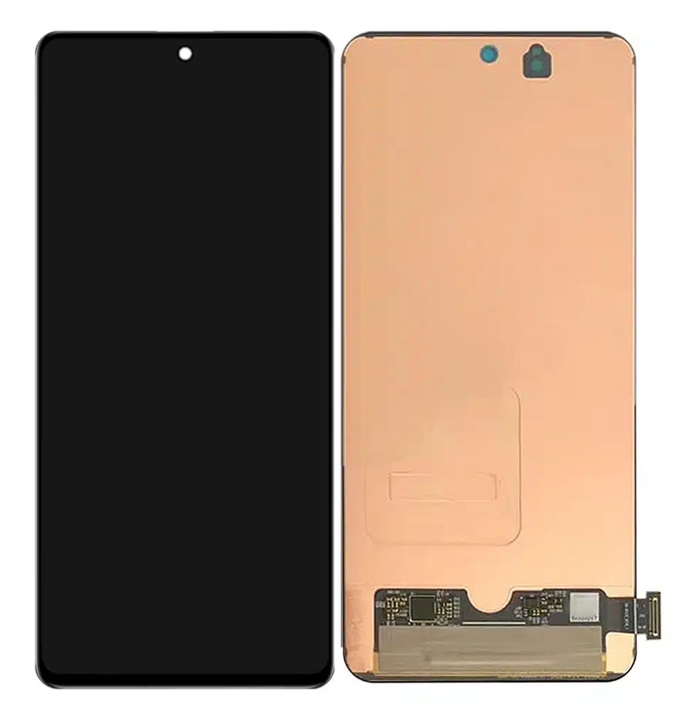 Lcd with touch screen for samsung galaxy m51 black by maxbhi com