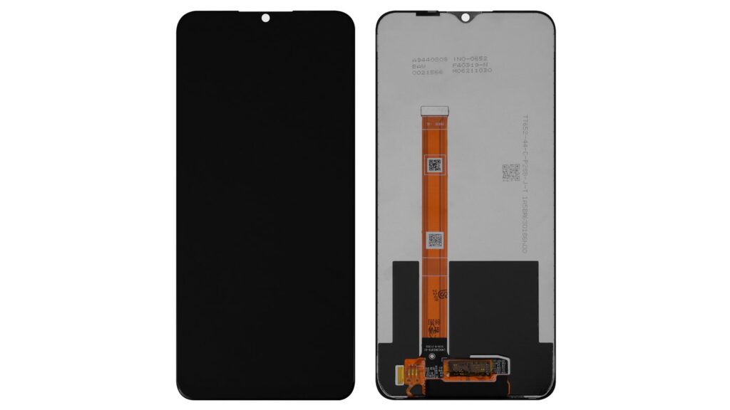 Lcd compatible with realme c21y c25y black without frame original prc
